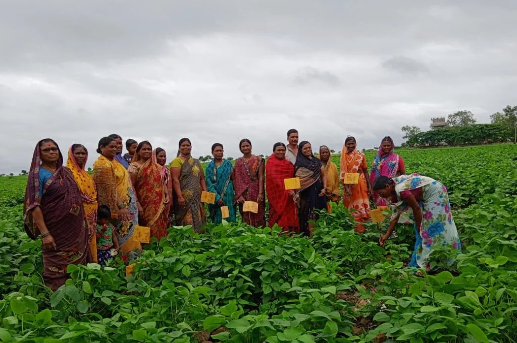 Resized_Group of women farmers standing in the field_PC SSP.jpg